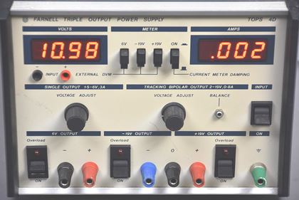 various-Farnell TOPS 4D Triple Output PSU